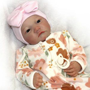 Reborn Style Baby Doll Custom Vinyl 5.13 pounds 19 inches Doll Levi Awake